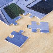 Feluccas auf dem Nil Gemälde von Alfred Fox Puzzle (Seite)