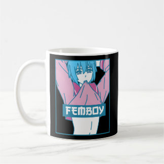 Fem Aesthetic Pastel Yaoi Anime Crossdressing Kaffeetasse