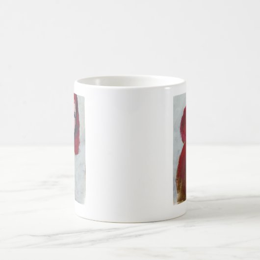 Fem Portrait - Rot Kaffeetasse (Mittel)