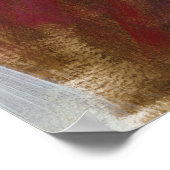 Fem Portrait - Rot Poster (Ecke)