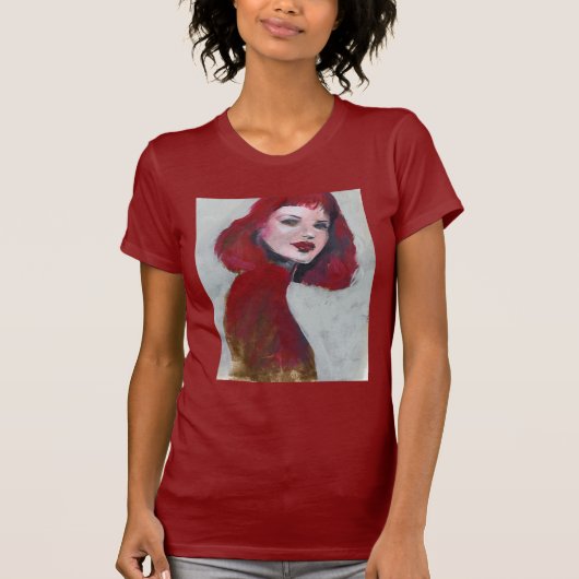 Fem Portrait - Rot T-Shirt (Vorderseite)