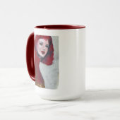 Fem Portrait - Rot Tasse (Vorderseite Links)