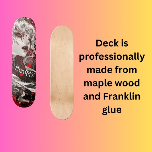 Femaie Vampire Skateboard