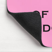 Female CFO FD Funny Nickname - Lady of the Ledgers Mousepad (Ecke)