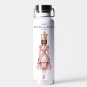 Female Christmas Nutcracker Pink & Gold Trinkflasche