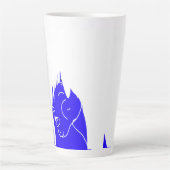 Female Cloud Spirit Large Mug Milchtasse (Vorderseite)