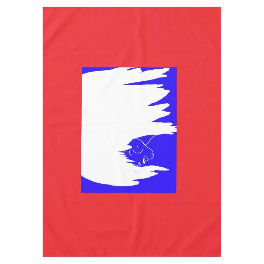 Female Cloud Spirit Tischdecke (Vorderseite)