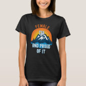 Female Cpa And Proud Of It T-Shirt (Vorderseite)