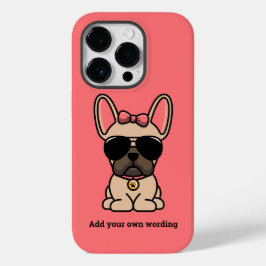 Female Fawn French Bulldog Case-Mate iPhone 14 Pro Hülle