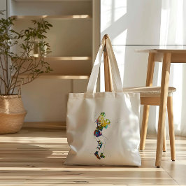 Female Flag Football Player Tragetasche