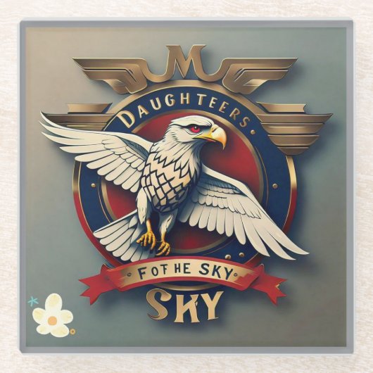 "Female Flight Leaders" Glasuntersetzer (Vorderseite)