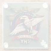 "Female Flight Leaders" Glasuntersetzer (Rückseite)