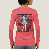 female friend Tri-Blend shirt (Rückseite)