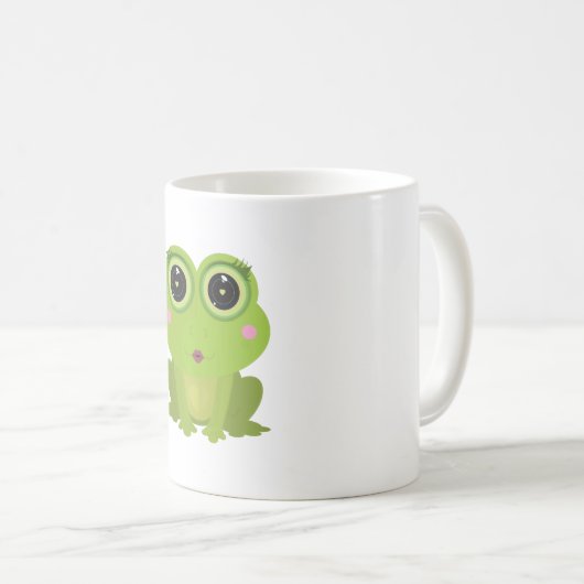 Female Frog Kaffeetasse (VorderseiteRechts)