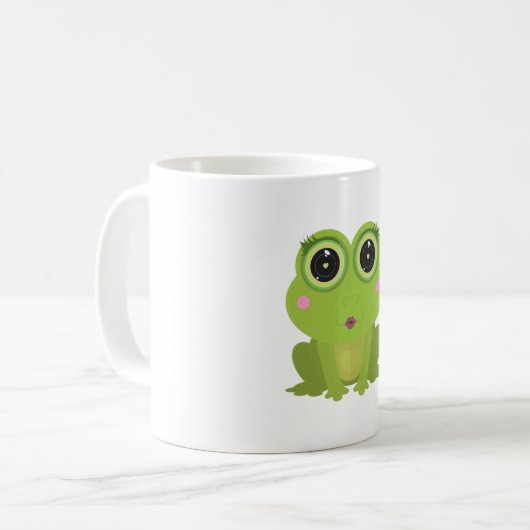 Female Frog Kaffeetasse (Vorderseite Links)