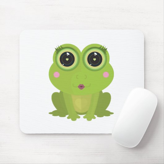 Female Frog Mousepad (Mit Mouse)