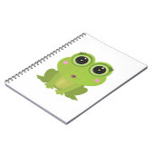 Female Frog Notizblock (Linke Seite)