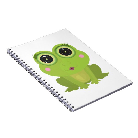 Female Frog Notizblock (Rechte Seite)