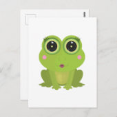 Female Frog Postkarte (Vorne/Hinten)