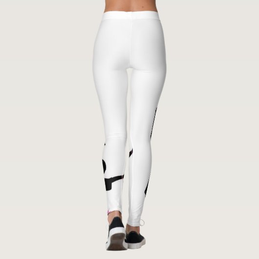 "FEMALE GRAD FEIERT IHREN ABSCHLUSS" LEGGINGS (Rückseite)