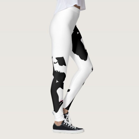 "FEMALE GRAD FEIERT IHREN ABSCHLUSS" LEGGINGS (Rechts)
