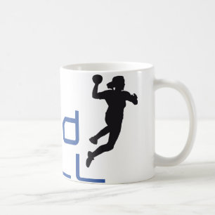 female handball kaffeetasse