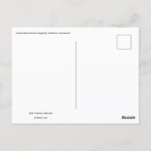 Female Keeled Skimmer Dragonfly Postkarte (Rückseite)