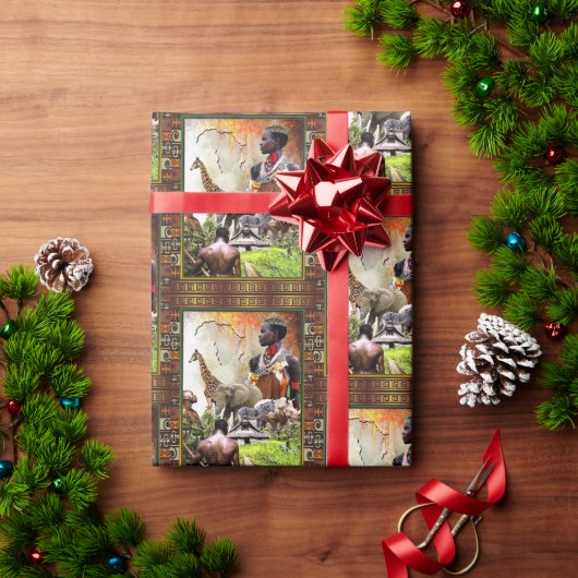 Female King Geschenkpapier (Feiertagsgeschenk)