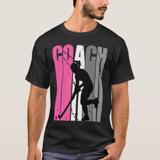 Female Master Hockey Instructor Hockey Coach T-Shirt (Vorderseite)