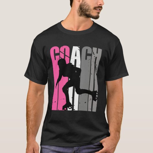 Female Master Roller Skating Instructor Choreograp T-Shirt (Vorderseite)