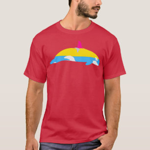 Female Orca Pansexual Flag T-Shirt