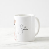 Female Pink Shorts  Kaffeetasse (VorderseiteRechts)