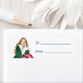 Female Red Hair Christmas (Insitu)