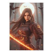 Female Samurai Warrior No.2 – Halloween Edition
