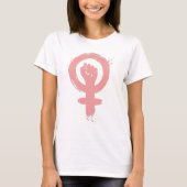 Female Sign Feminist Feminist Sozialjustiz T-Shirt (Vorderseite)