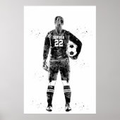 Female Soccer Goalie Poster (Vorne)
