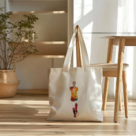 Female Soccer Player Tragetasche