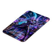 Female Space Pirate — Alien Duelist Magnet (Linke Seite)
