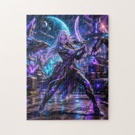 Female Space Pirate — Alien Duelist Puzzle