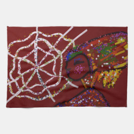 Female Spider Pharaoh Kitchen Towel Geschirrtuch