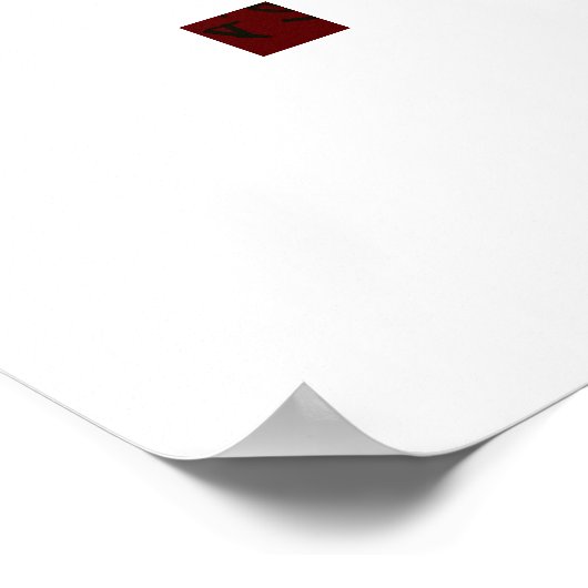 Female Spider Pharaoh Poster (Ecke)