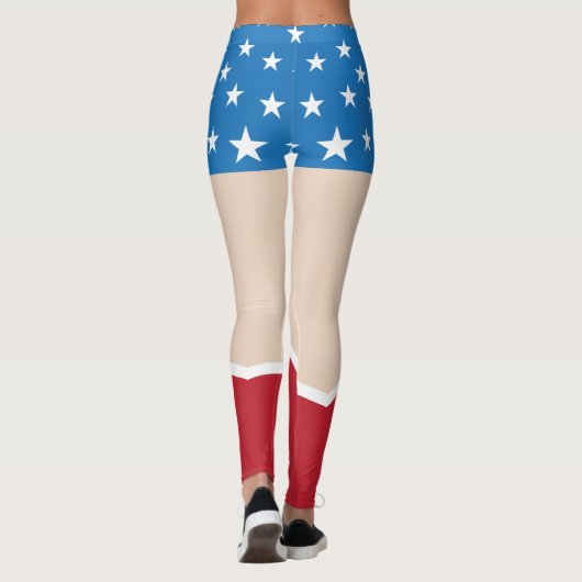 Female Superhero Leggings (Rückseite)