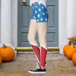 Female Superhero Leggings<br><div class="desc">Superheld-Leggings mit verschiedenen Hautfarben</div>