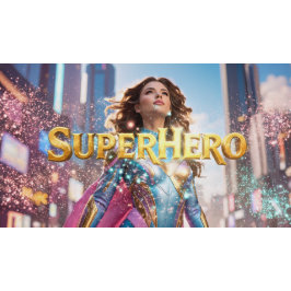 FEMALE SUPERHERO - SCI-FI FANTASY T-Shirt