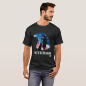 FEMALE VETERAN DOG HANDLER T-Shirt (Vorne ganz)