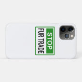 Femaler Handel stoppen Grün Case-Mate iPhone Hülle (Rückseite (Horizontal))