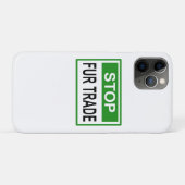 Femaler Handel stoppen Grün Case-Mate iPhone Hülle (Rückseite (Horizontal))