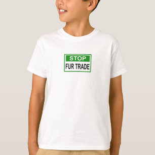 Femaler Handel stoppen Grün T-Shirt