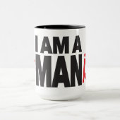 FeMANist Man-Tasse Tasse (Zentrum)
