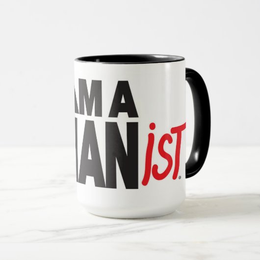 FeMANist Man-Tasse Tasse (VorderseiteRechts)